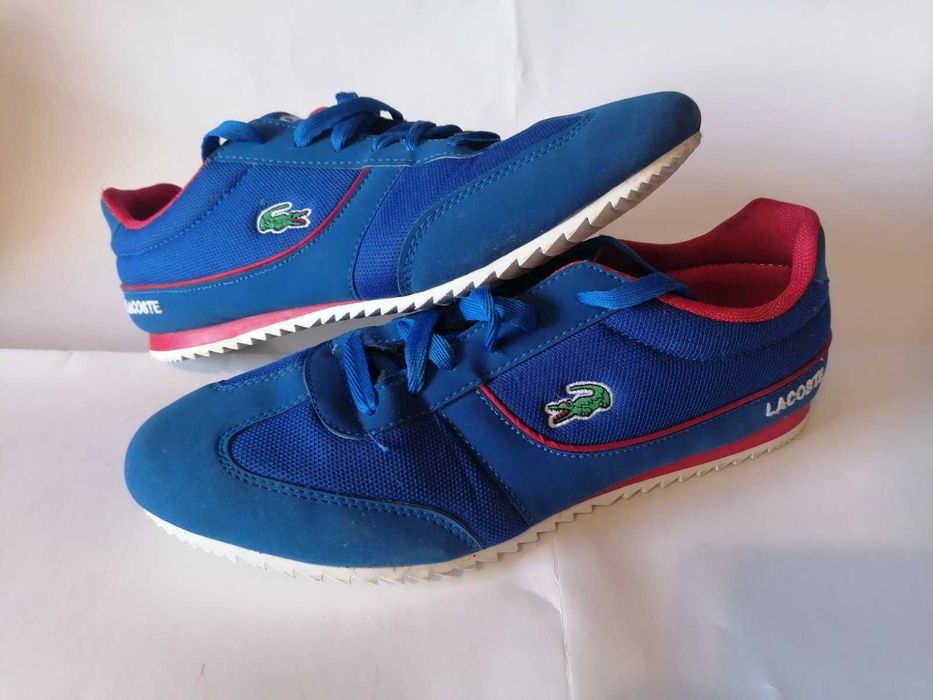 Мъжки маратонки Lacoste оригинал , сникърси 44 лакост сини