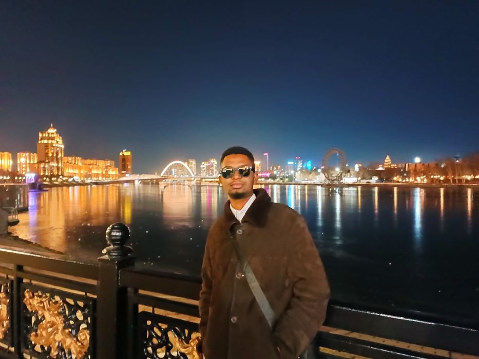 English teacher speaking