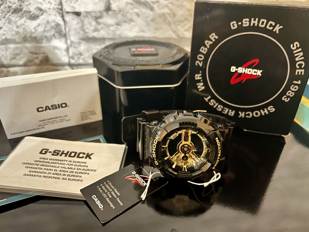 Часовник CASIO G-SHOCK GA 110 GB-1A