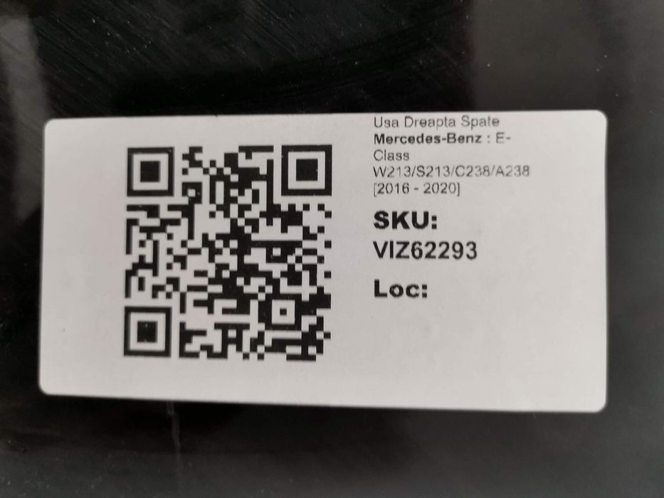 Дясна задна врата Мерцедес-Бенц Е-Клас / Mercedes-Benz E-Class W213/S2