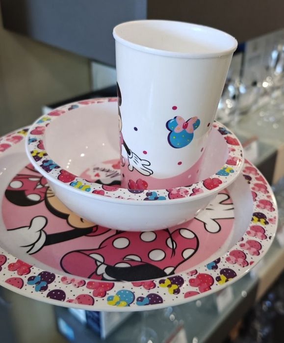 Детски комплект за хранене от 3 части