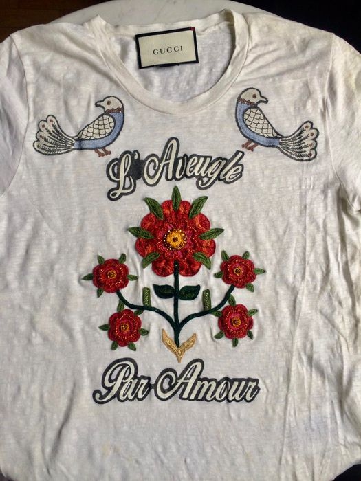 TRICOU GUCCI ORIGINAL editie limitata brodat