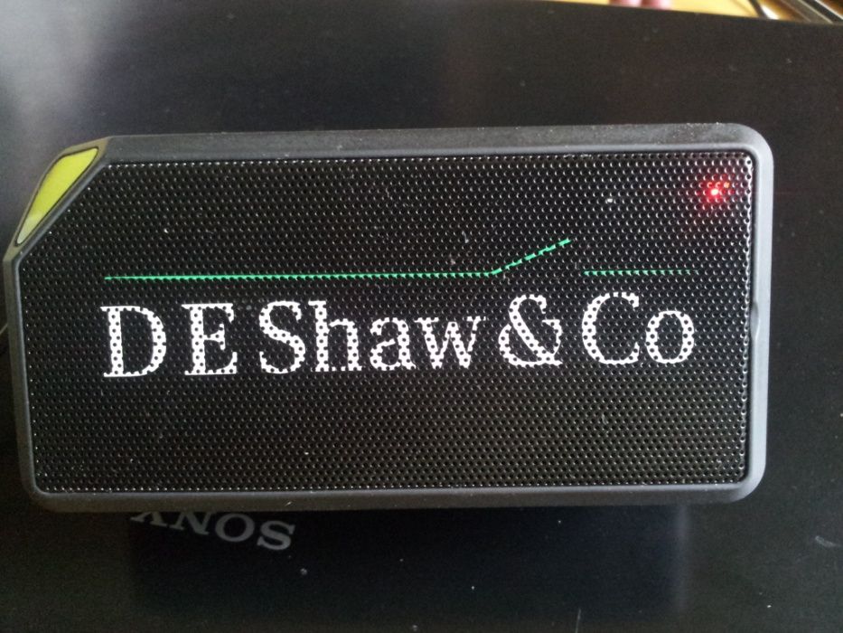 Bluetooth динамик и FM-радио " DE Shaw & CO"