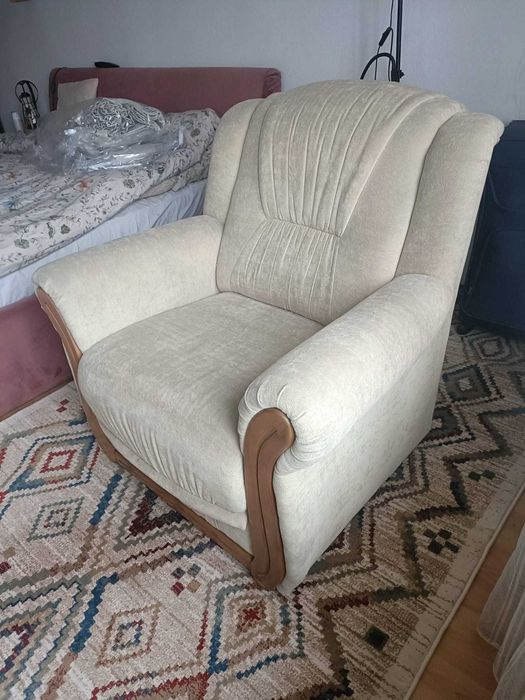 fotoliu sufragerie comod stare foarte buna 95/95/95cm