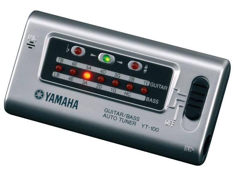 Тюнер для гитар и басов Yamaha YT100.