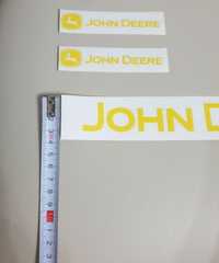 John Deere комплект, стикери лепенки 3броя .