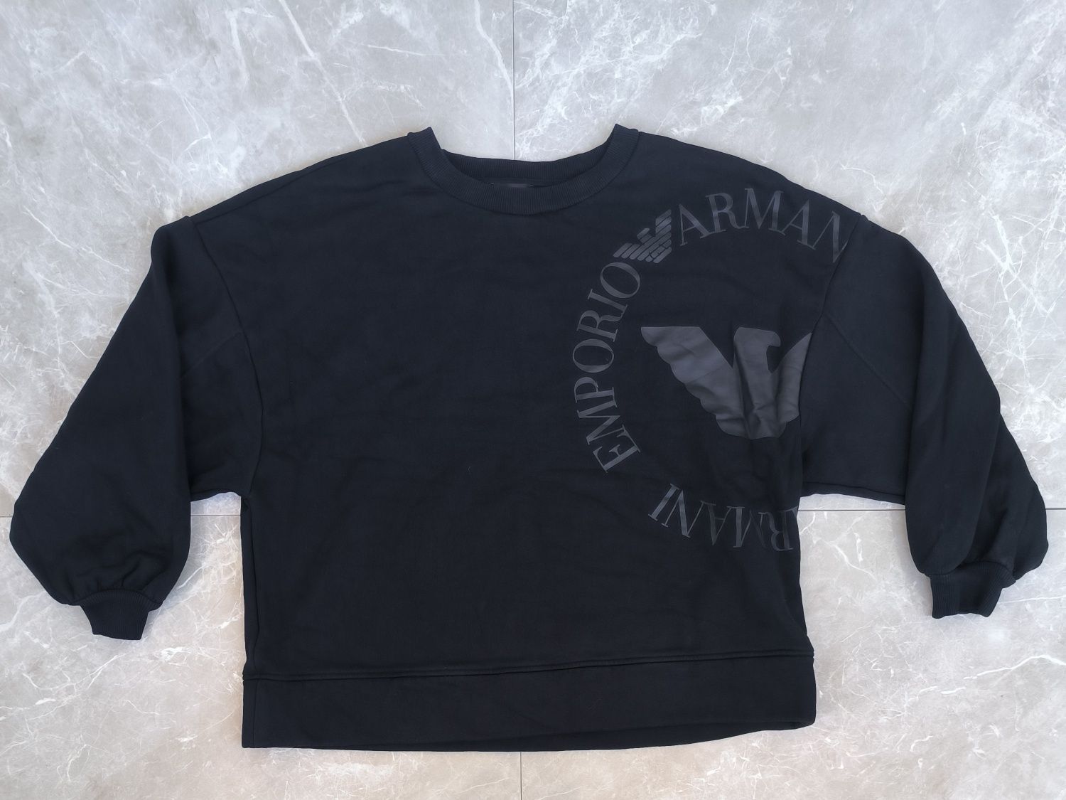 Emporio Armani  Дамски суичър с голямо лого XL
