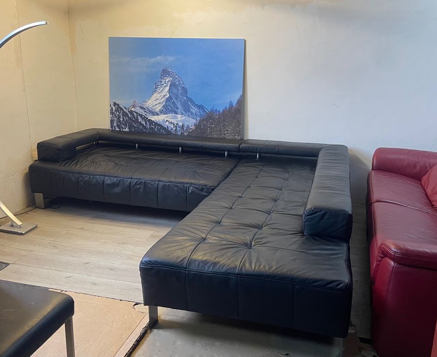 Ъглов кожен диван*БЕЗПЛАТНА ДОСТАВКА за цяла България*