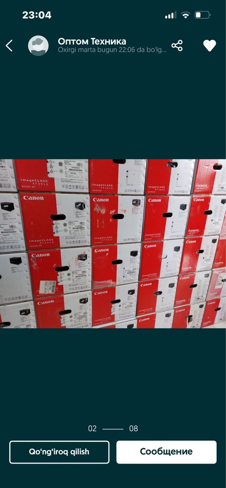mega aksiya Canon Epson barcha modellar mavjud, 1 yil kafolat