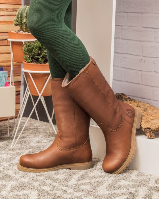 Panama Jack Felia Boots дамски боти/ботуши естествена кожа - 41/26,5см