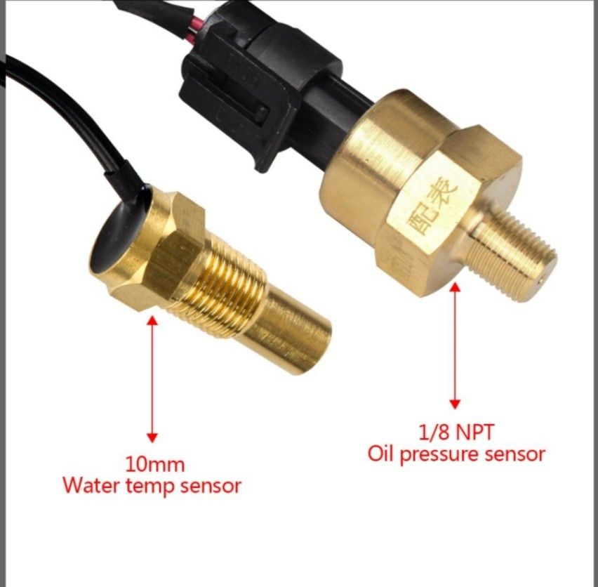 Электронный датчик давления масла, датчик температуры охлаждающей жидк