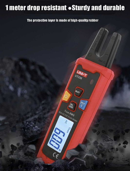 Uni T UT256 cleste ampermetric clampmetru multimetru tip furca