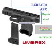 Pistol APX - Beretta U M A R E X   4Joules Beretta  CO2 airsoft