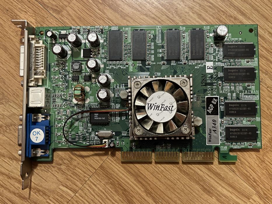Placa video Leadtek WinFast A340 AGP x8 256MB