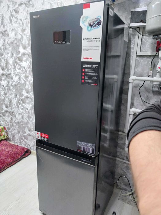 Холодильник Toshiba GR-RB449WE-PMJ(06) 2025 модель доставка по Уз 24/7