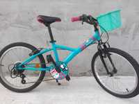 Bicicleta 20", Btwin Decathlon, pentru copii 6-10 ani.