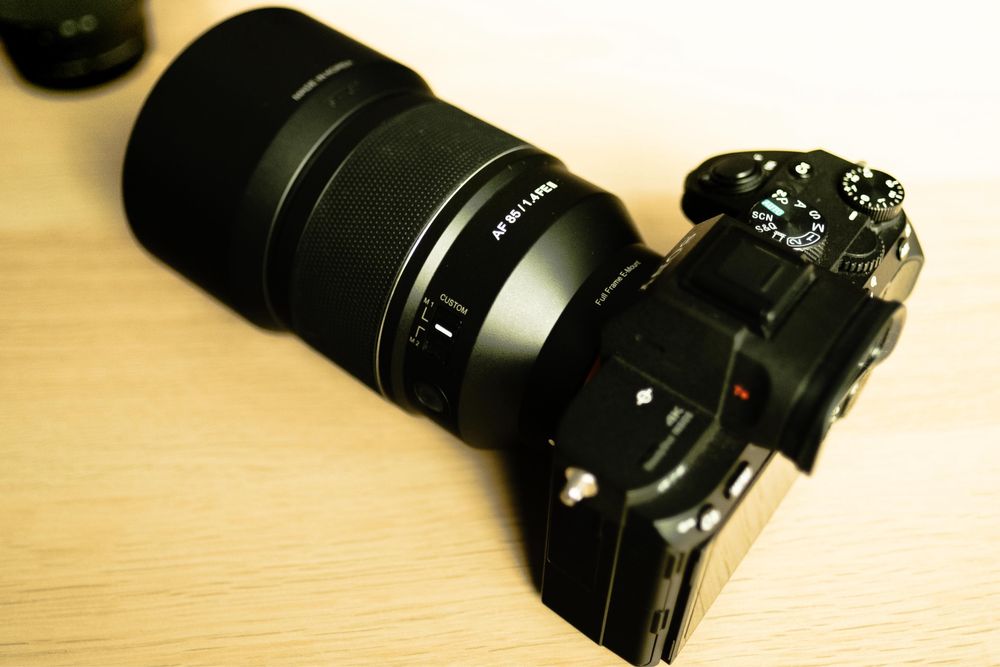 Скандално добър SONY A7III с 85MM F1.4