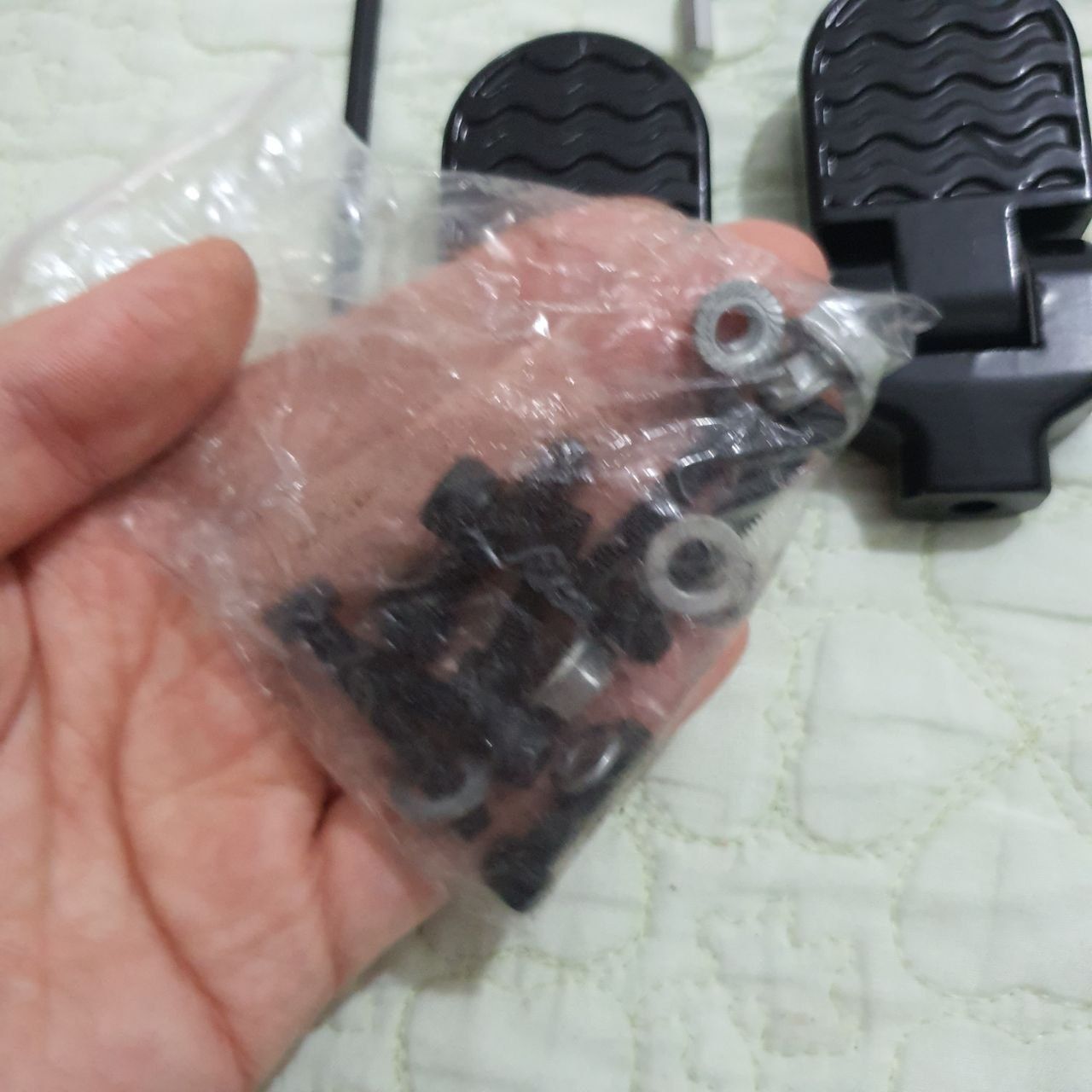 1 pereche de pedale spate Clispeed Biciclete MTB Suport pentru picioar