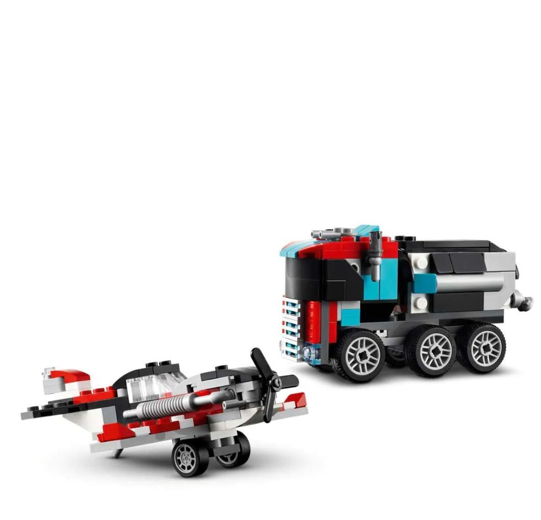 Конструктор Lego Creator 3 в 1 Камион с хеликоптер