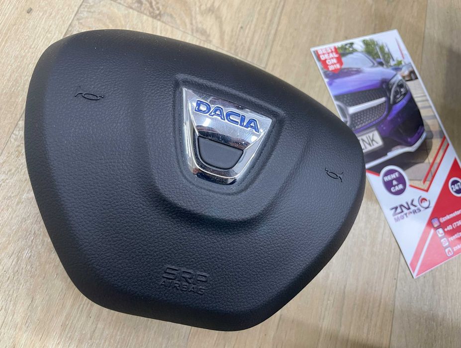Dacia Duster orice model - kit airbag volan pasager  GRI  set centuri