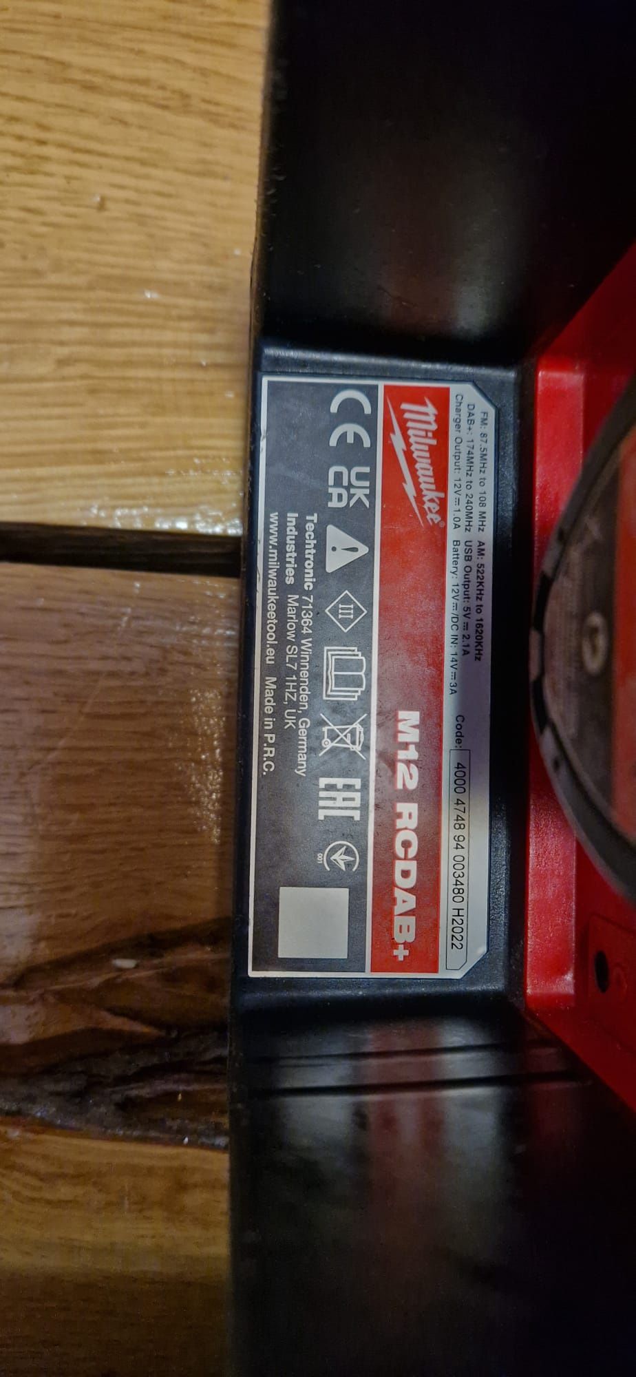 Milwaukee,Bosch radio de șantier