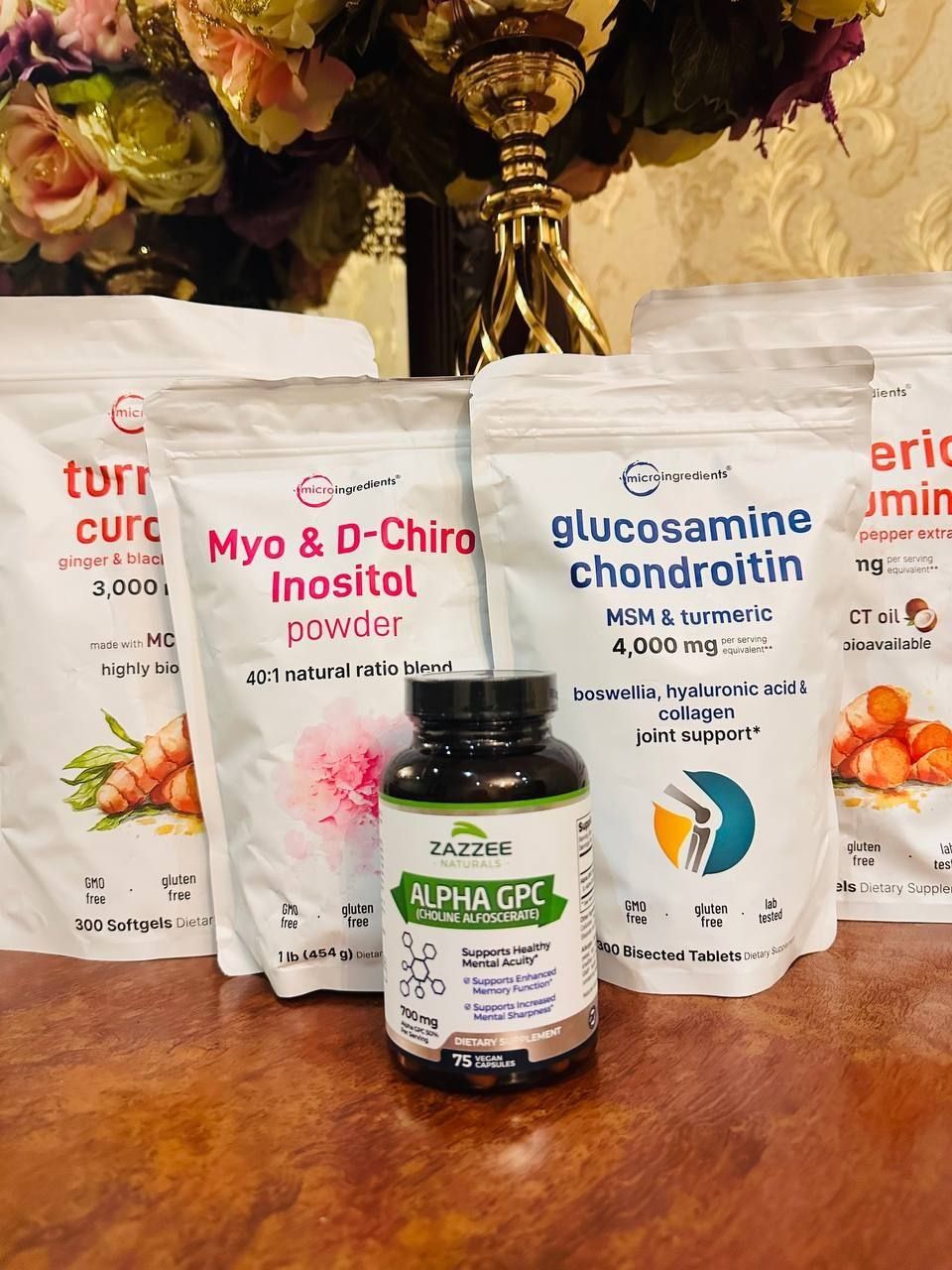 Myo d chiro inositol, инозитол, 2.500 mg, 240 ta kapsula