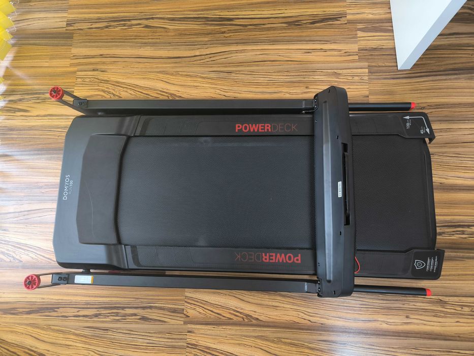 Пътека за бягане RUN100 , сгъваема - с подарък