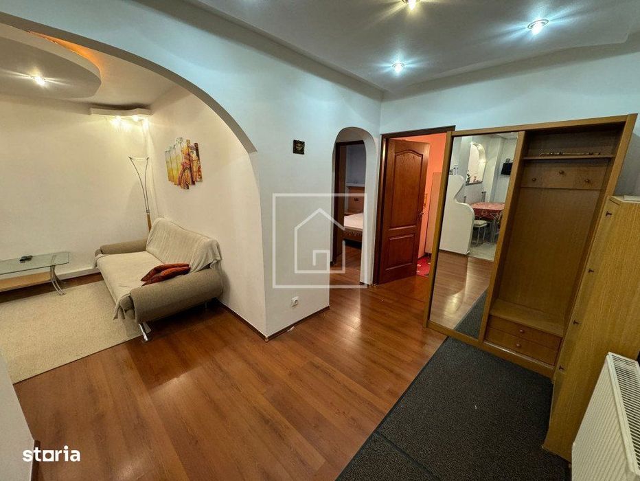 Apartament 3 camere decomandat, mobilat complet, zona Valea Aurie