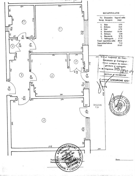 Apartament 2 Camere decomandat, renovat, zona Ciuperca (Str Bibescu)