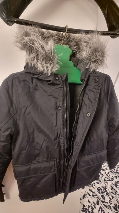 Детско зимно яке с качулка