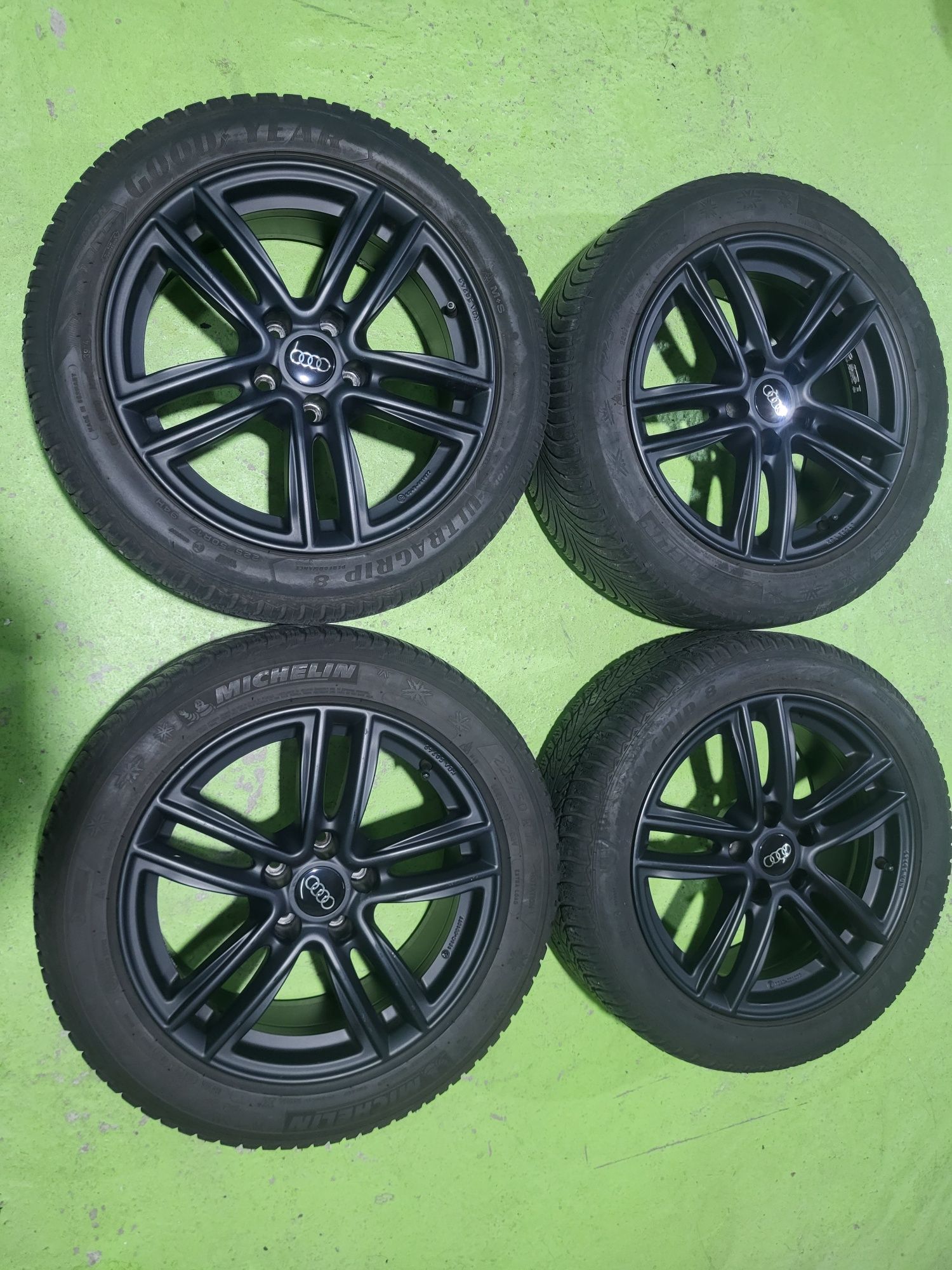 17 5x112 Audi A4 A5 A6 Vw Passat Tiguan Touran Caddy Skoda 5х112