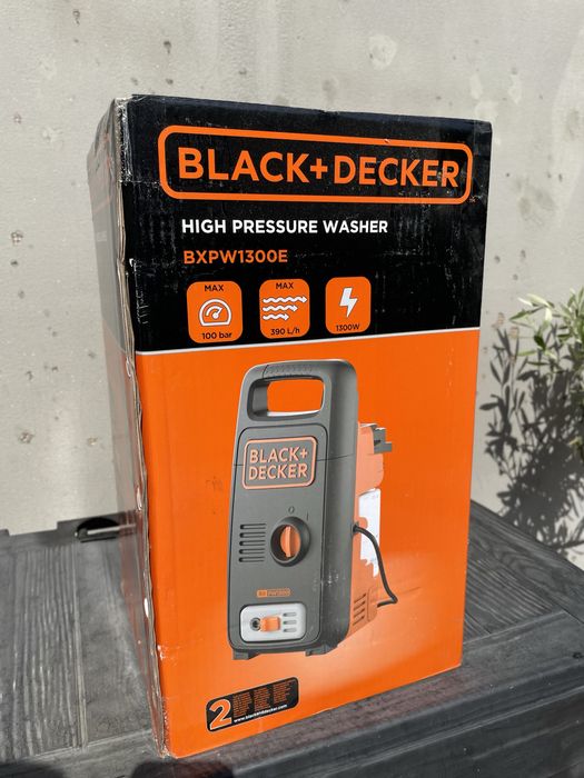 black decker high pressure washer