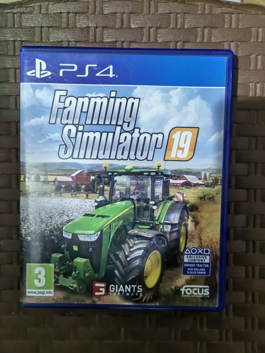 Игра Farming simulator 19 за ps4