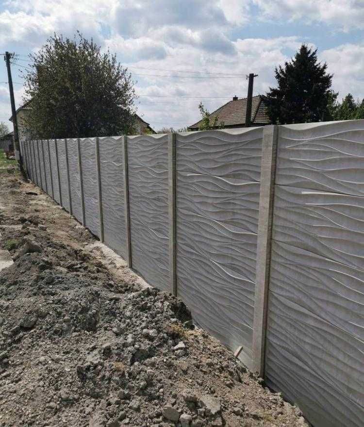 placi de gard stalpi de beton de rezistenta maxima garduri beton