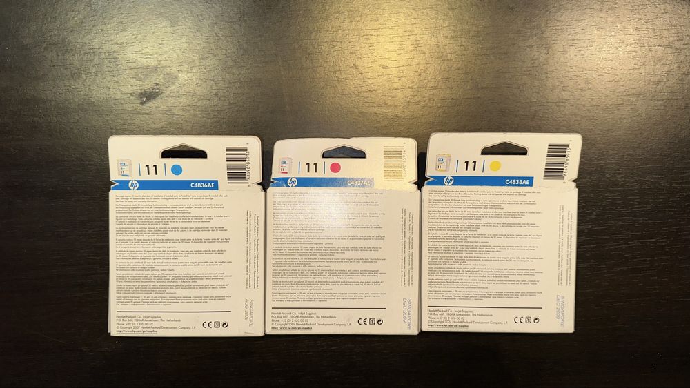 Cartuse HP 11 (sigilate) originale/ C4836AE, C4837AE, C4838AE