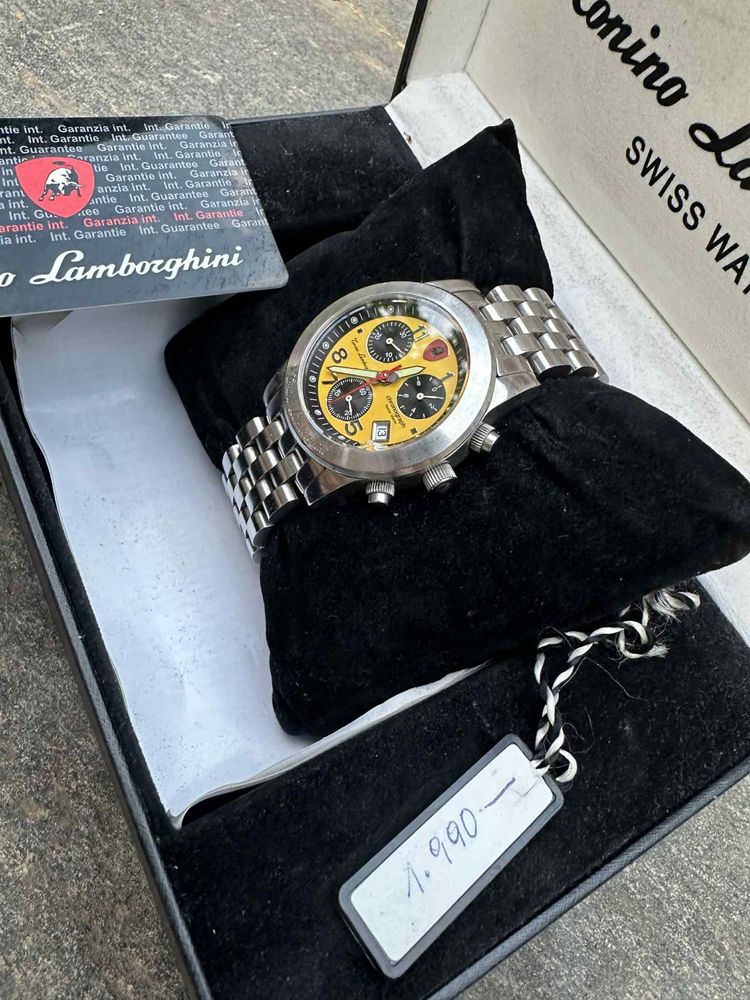 Луксозен часовник Tonino Lamborghini Оригинален Перфектно състояние