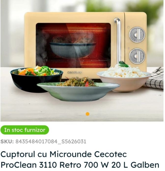 Cuptor microunde CECOTEC