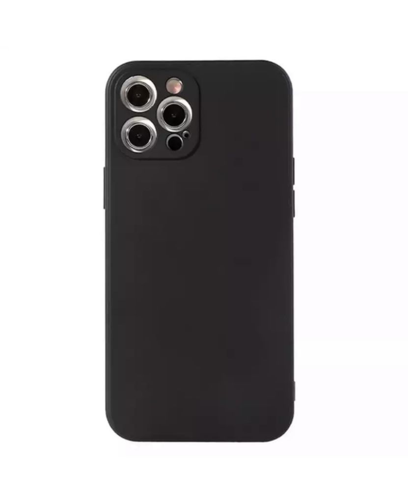 Husa Star Case Clear / Neagra Slim 0,25mm Iphone 14/15 PRO MAX PLUS