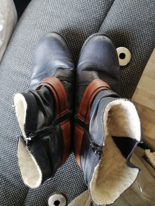 Ghete piele ortopedice rieker iarna