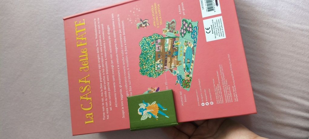 Книга "La Casa delle Fate" (Къщата на феите) с 3D модел за сглобяване