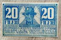 Bancnota Timisoara 20 fileri 1919 XF- pret  redus