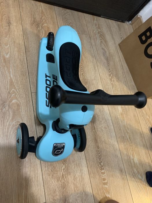 Trotineta Scoot and Ride 2 in 1, plus casca