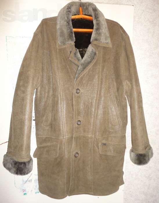 Дублёнка мужская кожаная (р-р. 54-56)