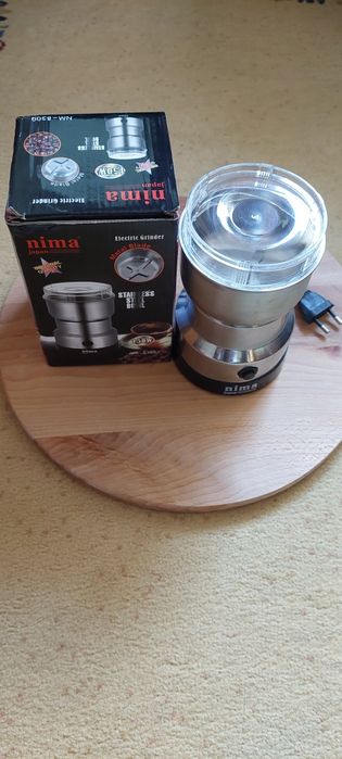 Електрическа кафемелачка и уред за мелене на ядки Nima, 150W, 0.75 лит