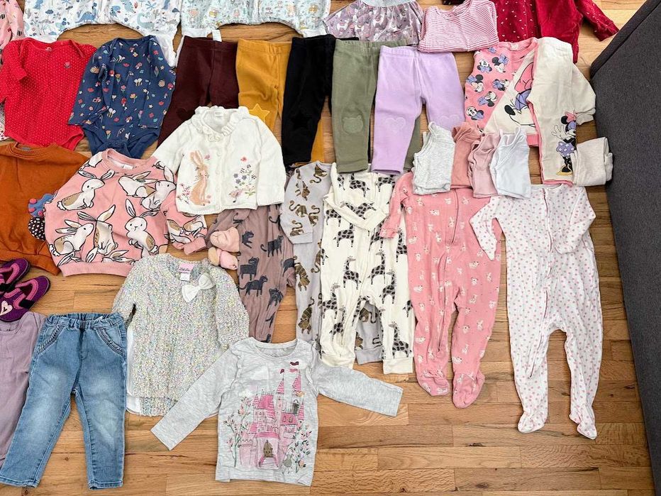 Лот за момиче есен/зима 80/86 - дрешки основно на Next и H&M 50+ части