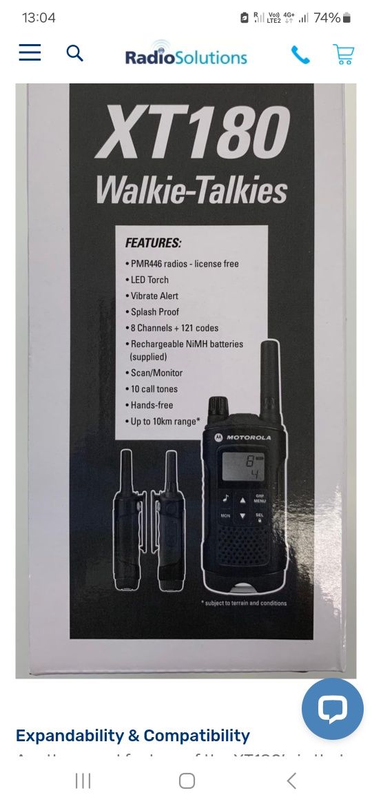 Walkie Talkies Motorola