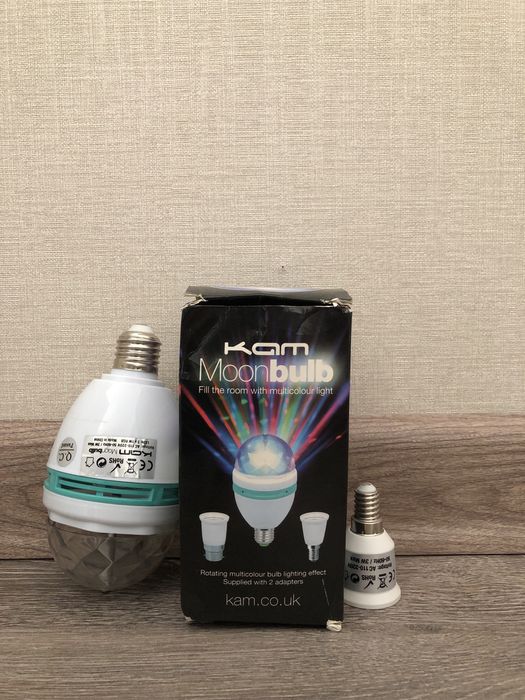 Диско-лампа на два патрона.