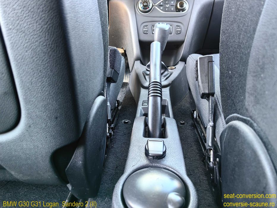 Sistem adaptare scaune de BMW Seria 5 G30 G31 pe Logan Duster Sandero