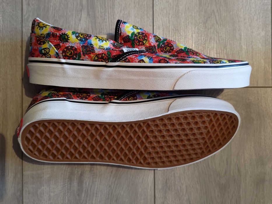 Vans Slip On culoare rosie