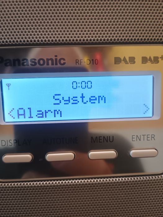 Panasonic model: RF-D10